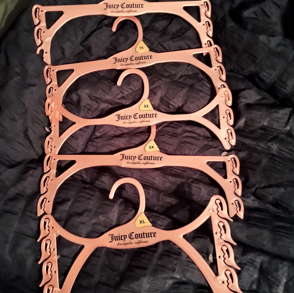 Lot of 5 Juicy couture clothes hangars